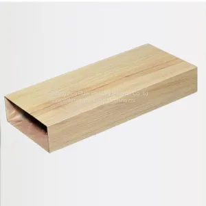 50*100mm Aluminum Square Tube for Wall Decoration thumbnail-1