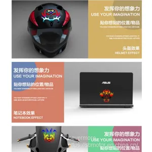 Spirit Beast Motorcycle Modified Body Helmets Colorful Reflective Sticker Very Attractive AL402 thumbnail-4