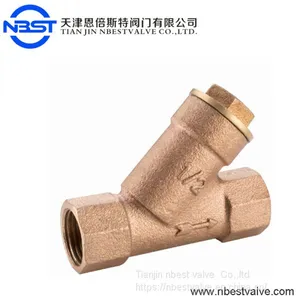 DN100 2 Inch SS304 Net Bronze Y Type Brass Strainer 25Bar thumbnail-1