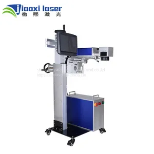 20w Flying Fiber Laser Marking Machine for Production Line Plastic Metal thumbnail-3