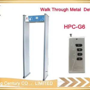 Multi Zones Walk Through Metal Detector Security Body Scanner thumbnail-1