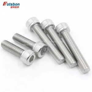 M1.2/M1.4/M2-M22 Hexagon Socket Head Cap Screw Cerrojo Vis Boulon Bolts Pernos Tornillos Hex Bolt Allen 304 Stainless Steel Screws DIN912/DIN 912 thumbnail-4