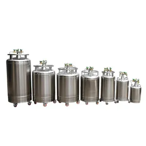 YDZ-100 100L Self-pressurized Dewar LN2 Tank Supply Liquid Nitrogen for Medical Apparatus and Instruments thumbnail-5