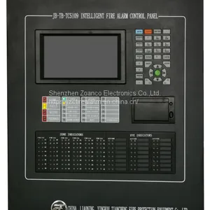 Intelligent Fire Alarm Control Panel Addressable Fire Master Panel Security Host LPCB EN54 CE Approved thumbnail-1