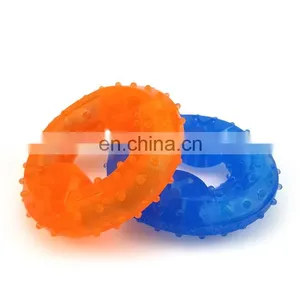 Hot Selling Blue Freezable Ice Circle Dog Cool Toy Against Heat thumbnail-1
