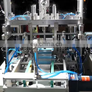 Manufacturing Plant 7 Servo 1+1 Automatic Mask Ultrasonic Earloop Four Spot Welding Machine High Speed thumbnail-7