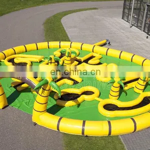 Palm Tree Golf Game Target Inflatable Golf Simulation Portable thumbnail-2
