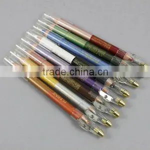 16 Colors Waterproof Colored Eyeliner Pencil thumbnail-1
