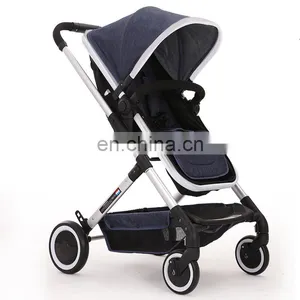 2017 High Class Travel System Folding Baby Stroller Deluxe thumbnail-2