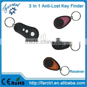 3 in 1 Wireless Remote Control Key Finder Electronic Keychain From China Manufacturer thumbnail-1