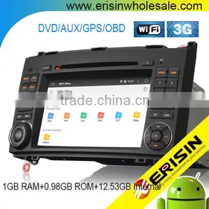 Erisin ES2682B 7 Inch Auto Radio 2 Din Car Audio With GPS for Mercedes W245 2005 thumbnail-1