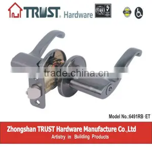 ANSI Grade 3 Tubular Entry Lever Door Lock thumbnail-1