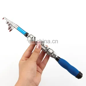 Factory Wholesale Mini Portable Fiberglass Fishing Rod for Sea thumbnail-1