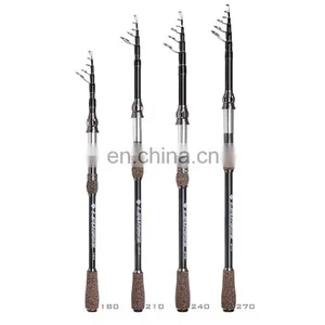 1.8M Travel Carbon Fishing Rod Super Strong Fishing Rod Telescopic Fishing Rod Carbon Fiber Rotating Bait Fishing Rod thumbnail-2