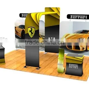2015 Hot Sale Wood Flooring Display Rack for Promotion, Tradeshow Display Rack thumbnail-1