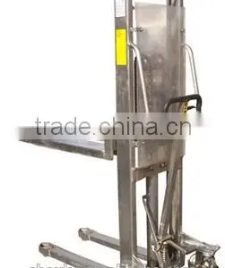 Good Performance Stainless Steel Hand Stacker---SFHS0516/SFHS1016/SFHS1516 thumbnail-1