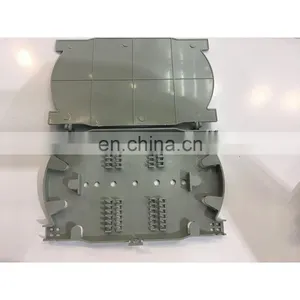 FTTx 12 24 Core Fiber Splice Cassette Module Splice Tray Abs Plastic 12 24 Core Ftth Optical Splice Tray for Juncation Box thumbnail-5