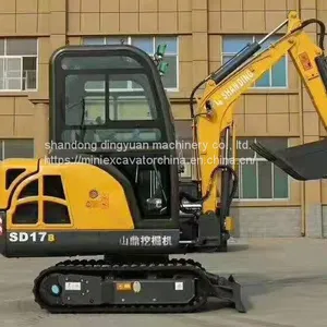 1.5 Ton Hydraulic Excavator With Cabin for Sale thumbnail-3