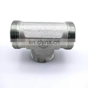 Competitive Price China Custom Hydraulic Carbon Steel Pipe Tee Fitting thumbnail-1