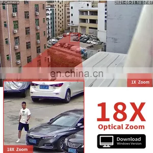 4K 5MP POE Security IP Camera Outdoor HD 18X Optical Zoom PTZ CCTV Surveillance Cam Night Vision H.265 360 Degree Rotation thumbnail-3