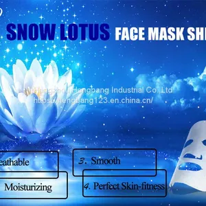 Snow Lotus Face Mask Sheet Or Facial Mask Nonwoven Fabric thumbnail-1