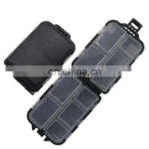 Plastic Accessories Storage Tool Box Fishing Tackle Seat Portable Fishing Lure Tool Box Case thumbnail-1