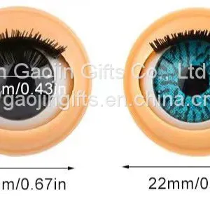 Handicraft Jewelry Accessories Plasitc Open Close Doll Eyes Movable Doll Eyes thumbnail-2