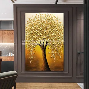DIY Hand-painted Oil Painting Rose Oil Painting Home Decoration thumbnail-1