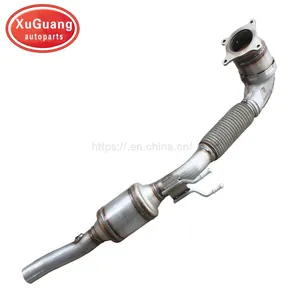 Car Exhaust Three Way Catalytic Converter for Volkswagen Passat New Model thumbnail-1