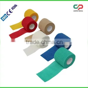 Compression Bandage Medical Non Woven Cohesive Wrap With ISO CE FDA thumbnail-1