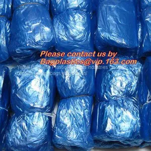PE Material Blue Shoe Cover Cheaper Disposable Plastic Shoe Cover,Low Price Plastic Shoe Cover Medical,bagease Bagplasti thumbnail-3