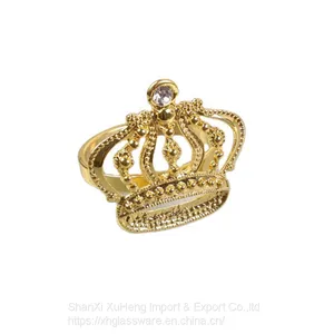 Factory Wholesale Gold Crown Napkin Ring For Wedding Table Decoration thumbnail-5