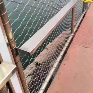 Mining Stainless Steel Wire Rope Net Manufacturers, Construction of Stainless Steel Fence Net thumbnail-2