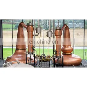 Micro Moonshine Still Home Alcohol Distillation Equipment/Moonshine Distillery Copper Distiller thumbnail-5