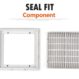 ABS Swimming Pool Square Main Drain Cover Plate Floor Drain Cover thumbnail-5