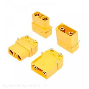Genuine Amass XT90H XT90PB XT90PW-F/M Connectors Male Female High Current RC Battery Connectors thumbnail-4
