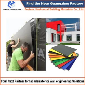 Jiashuncai Factory is a Leading ACP Aluminum Composite Panel ACM Aluminium Composite Panel thumbnail-1
