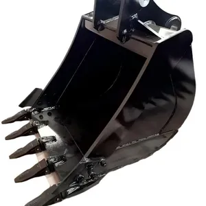 High Quality 12 Ton Excavator Buckets Wide 900mm for EX120 CX130 CAT312 SK120 EC140 Machines Digging Bucket thumbnail-3