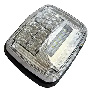 9.45 X 7.87 Inch Ambulance Side Marker Warning Light 3W Waterproof Truck Side Marker Lights 11 Flash Modes Side Marker Light Car thumbnail-2