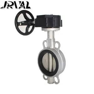 OEM Asme Manual 2 3 4 6 8-Inch Fast Delivery EPDM PTFE SS304 SS316 Wafer Butterfly Valves for Water Oil Direct China Factory thumbnail-5