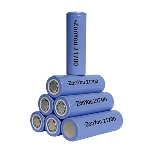 ZonYou a Grade Cell 21700 4000mAh Cylindrical NCM Lithium Ion Battery With 500 Cycles Life Span for Solar Street Light on Sale thumbnail-5