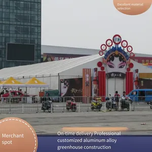 Aluminum Alloy Shed and Pointed Roof Tent Rental. Customized Wedding Tents Available. Shan Zheng Tents in Stock With Favorable Prices. thumbnail-4