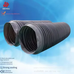 Fireproof and Flame-retardant Flange-connected Telescopic Dust Cover thumbnail-1
