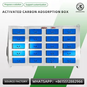 Activated Carbon Filter Box Waste Gas Purification Deodorization for Painting thumbnail-3