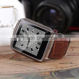 Heart Rate Leather Strap Bluetooth Watch Phone With Luxury Giftbox thumbnail-5