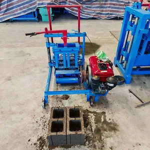 Hot Sale Egg Layer Block Machine Mobile Block Making Machine Small Concrete Block Machine for Hollow and Solid Bricks thumbnail-4