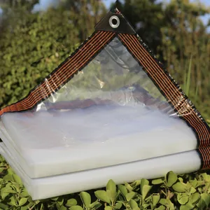 Transparent Thickened Rainproof Cloth, Waterproof Cloth, Plastic Cloth, PVC thumbnail-4