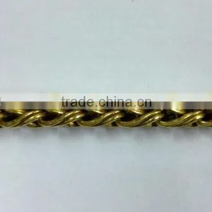 Wholesale Gold Brass Chain & Raw Brass Chain, Cheap Price Brass Chain Manufacture thumbnail-1