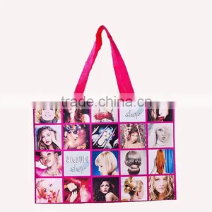 Customized pp Pictures Printing Non Woven Shopping Bag thumbnail-5