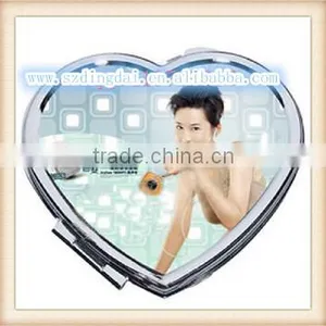 Sublimation Make-up Mirrow Mirrow Round Cosmetic Mirrow Blank Mirrow Gift Mirrow thumbnail-1